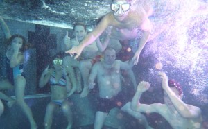 Unterwassergruppenbild
